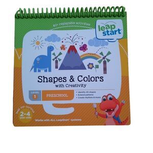LeapFrog LeapStart Preschool Activity Book: Shapes and Colors and Creativity